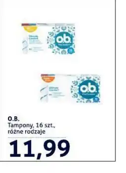 Blue Stop Tampony O.B. oferta