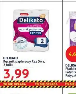Blue Stop Ręcznik papierowy Delikato Raz Dwa oferta