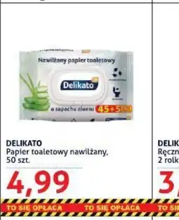 Blue Stop Papier toaletowy nawilżany Delikato oferta