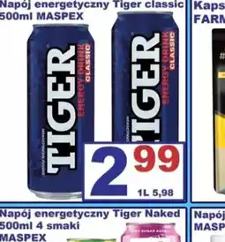 Delikatesy Justynka Napój energetyczny Tiger classic oferta
