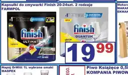 Delikatesy Justynka Kapsułki do zmywarki Finish oferta
