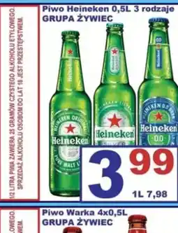 Delikatesy Justynka Piwo Heineken oferta
