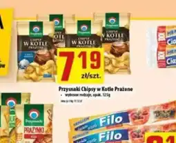 Delikatesy Justynka Przysnacki Chipsy w kotle Prażone oferta