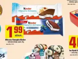 Delikatesy Justynka Mleczna Kanapka Kinder oferta
