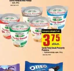 Delikatesy Justynka Serek Twój Smak Puszysty Piątnica oferta