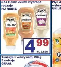 Delikatesy Justynka Sos Heinz oferta