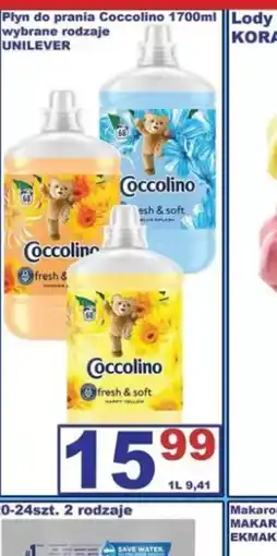 Delikatesy Justynka Płyn do prania Coccolino oferta