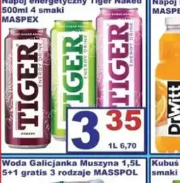 Delikatesy Justynka Napój energetyczny Tiger Walkie oferta
