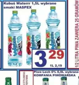 Delikatesy Justynka Kubuś Waterrr oferta