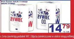Delikatesy Justynka Piwo Zywiec oferta