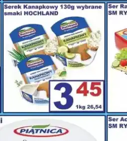 Delikatesy Justynka Serek Kanapkowy Hochland oferta