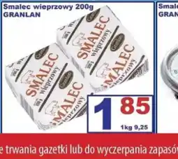 Delikatesy Justynka Smalec wieprzowy Granlan oferta