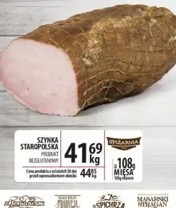 Delisso Delikatesy Szynka Staropolska oferta