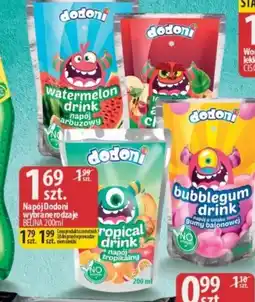 Delisso Delikatesy Napój Dodoni oferta