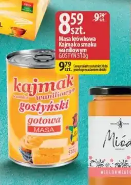 Delisso Delikatesy Masa krówkowa Kajmak o smaku waniliowym Gostyń oferta