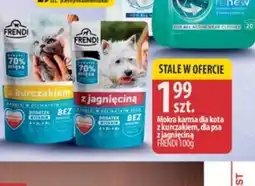 Delisso Delikatesy Mokra karma dla kota z kurczakiem, dla psa z jagnięciną FRENDI oferta