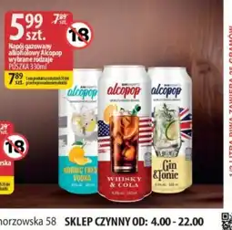 Delisso Delikatesy Napój gazowany alkoholowy Alcopop oferta