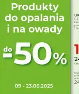 Jawa Drogerie Produkty do opalania i na owady oferta