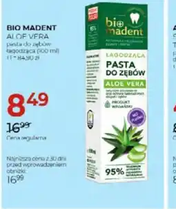 Jawa Drogerie Bio Madent Aloe Vera oferta