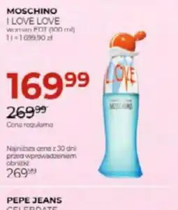 Jawa Drogerie Moschino I Love Love oferta