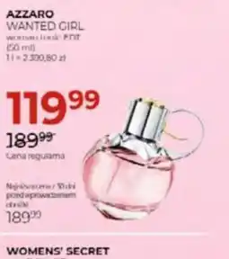 Jawa Drogerie Azzaro Wanted Girl oferta