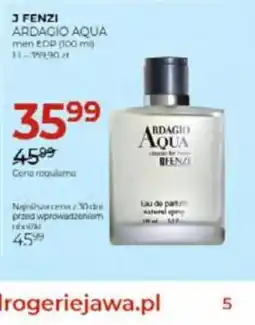 Jawa Drogerie J. Fenzi Ardagio Aqua oferta