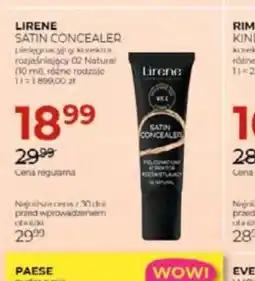 Jawa Drogerie Lirene Satin Concealer oferta