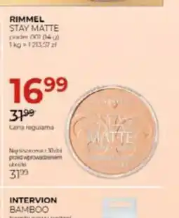 Jawa Drogerie Rimmel Stay Matte oferta