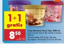 Biedronka Lody popcorn & caramel flavour Marletto fairy tale oferta