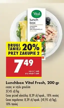 Biedronka Sałata w stylu cezar Vital fresh oferta