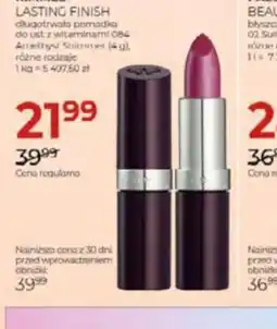 Jawa Drogerie Rimmel Lasting Finish oferta