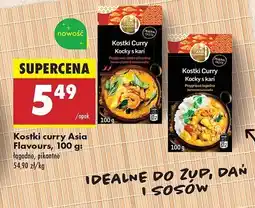 Biedronka Kostki curry łagodne Asia flavours oferta