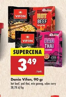 Biedronka Danie hot beef Vifon oferta