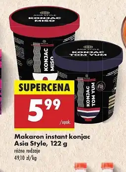 Biedronka Makaron konjac miso Asia style oferta