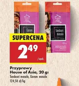 Biedronka Tandoori masala House of asia oferta