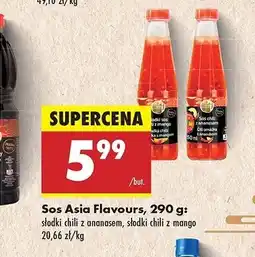 Biedronka Sos słodki chili z ananasem Asia flavours oferta