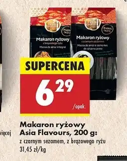 Biedronka Makaron ryżowy z czarnym sezamem Asia flavours oferta