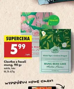 Biedronka Ciastka z fasoli mung matcha oferta