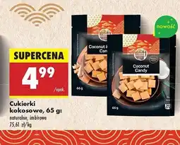 Biedronka Cukierki kokosowe imbirowe Asia flavours oferta
