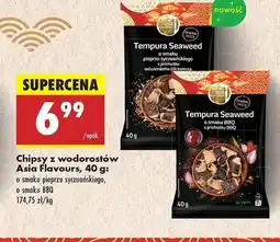 Biedronka Chipsy z wodorostów o smaku pieprzu Asia flavours oferta