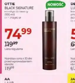 Jawa Drogerie Ottie Black Signature oferta