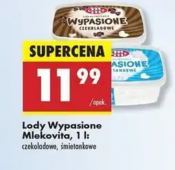 Biedronka Lody śmietankowe Mlekovita wypasione oferta