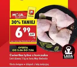 Biedronka Ćwiartka tylna z kurczaka oferta