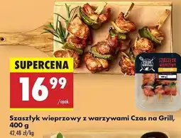Biedronka Szaszłyk wieprzowy z warzywami Czas na grill oferta