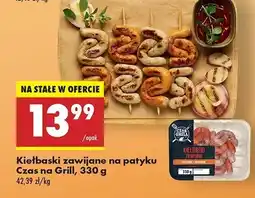 Biedronka Kiełbaski zawijane Czas na grill oferta