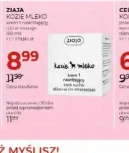 Jawa Drogerie Ziaja Kozie Mleko oferta