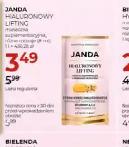 Jawa Drogerie Janda Hialuronowy Lifting oferta