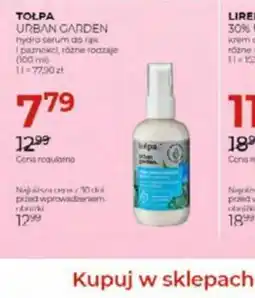 Jawa Drogerie Tolpa Urban Garden oferta