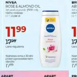Jawa Drogerie Nivea Rose & Almond Oil oferta