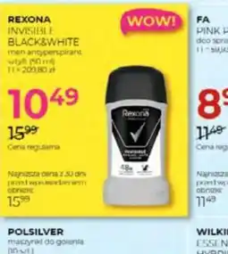 Jawa Drogerie Rexona Invisible Black&White oferta